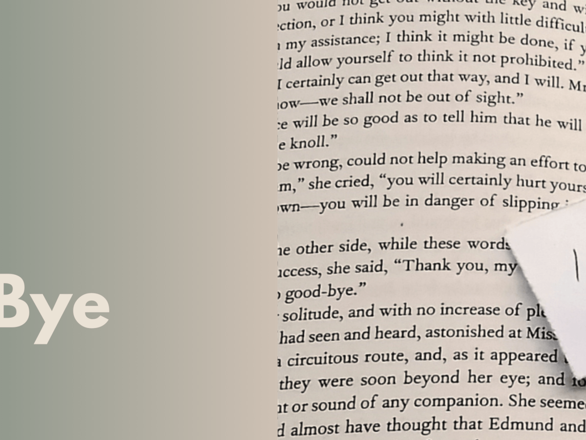 Thank you and&nbsp;Good-Bye